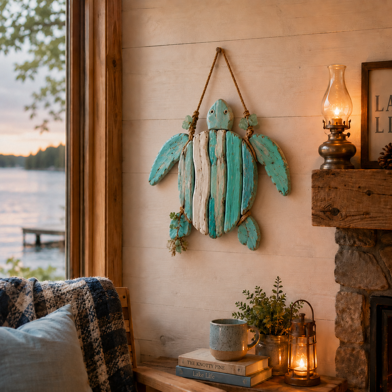 🌊 Décoration murale lumineuse Poissons Côtiers – Apportez le charme de l'océan et une lueur chaleureuse à votre intérieur